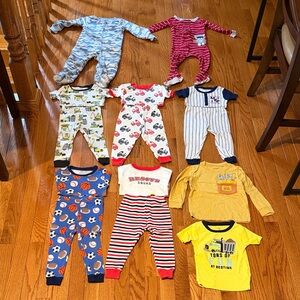18M Pajama Set Bundle – 14 total Pieces